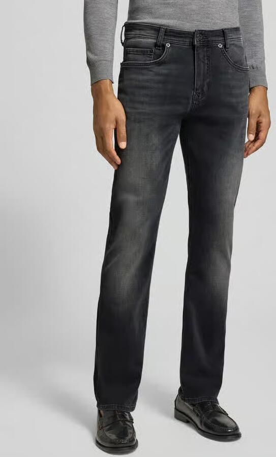MAC straight fit jeans van katoenmix model 'ARNE' - Foto 3