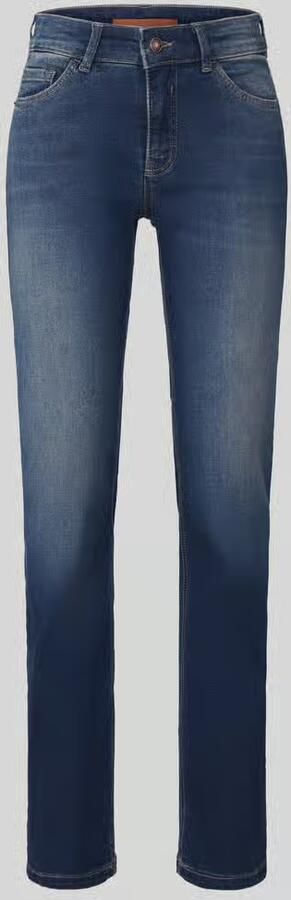 MAC straight fit jeans van katoenmix model 'Carrie'