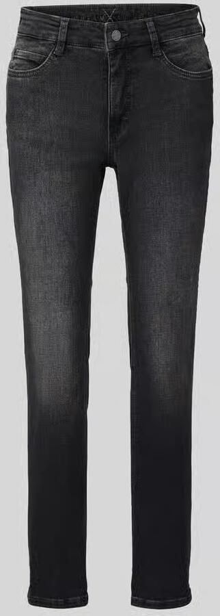 MAC straight fit jeans van katoenmix model 'Dream Cropped'