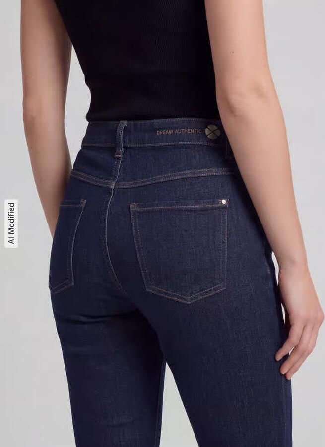 MAC straight fit jeans van katoenmix model 'Dream'