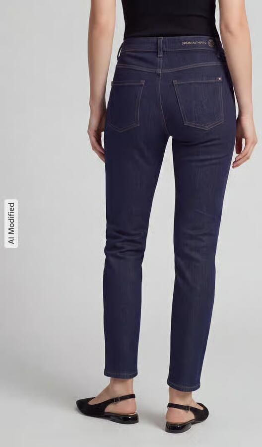 MAC straight fit jeans van katoenmix model 'Dream' - Foto 3