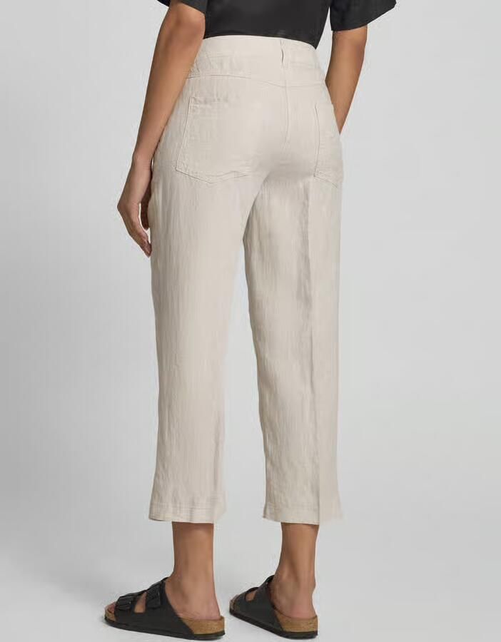 MAC Linnen broek NORA cropped Zomerbroek temperatuurregulerend en aangenaam op de huid - Foto 9