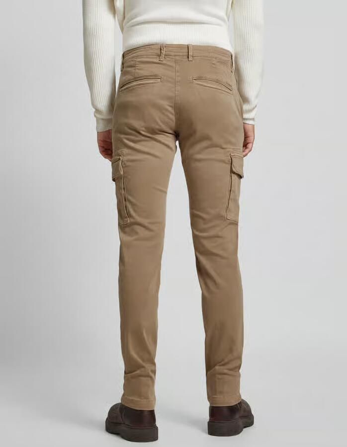 MAC Tapered fit cargobroek met riemlussen model 'Driver'