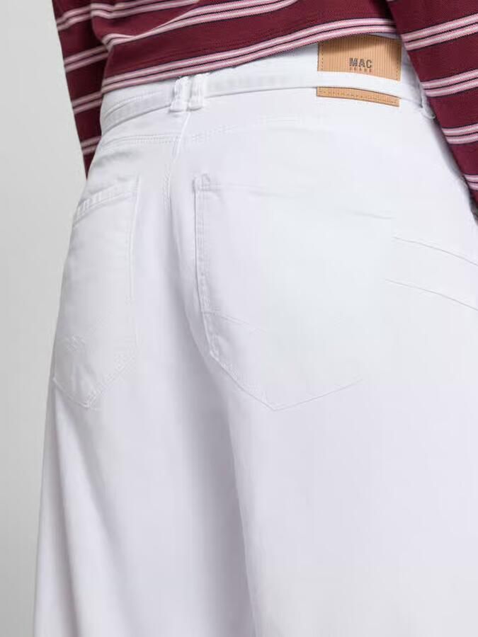 MAC wide fit jeans met sierstrik