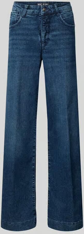 MAC Wide fit jeans met viscose model 'Palazzo' - Foto 12
