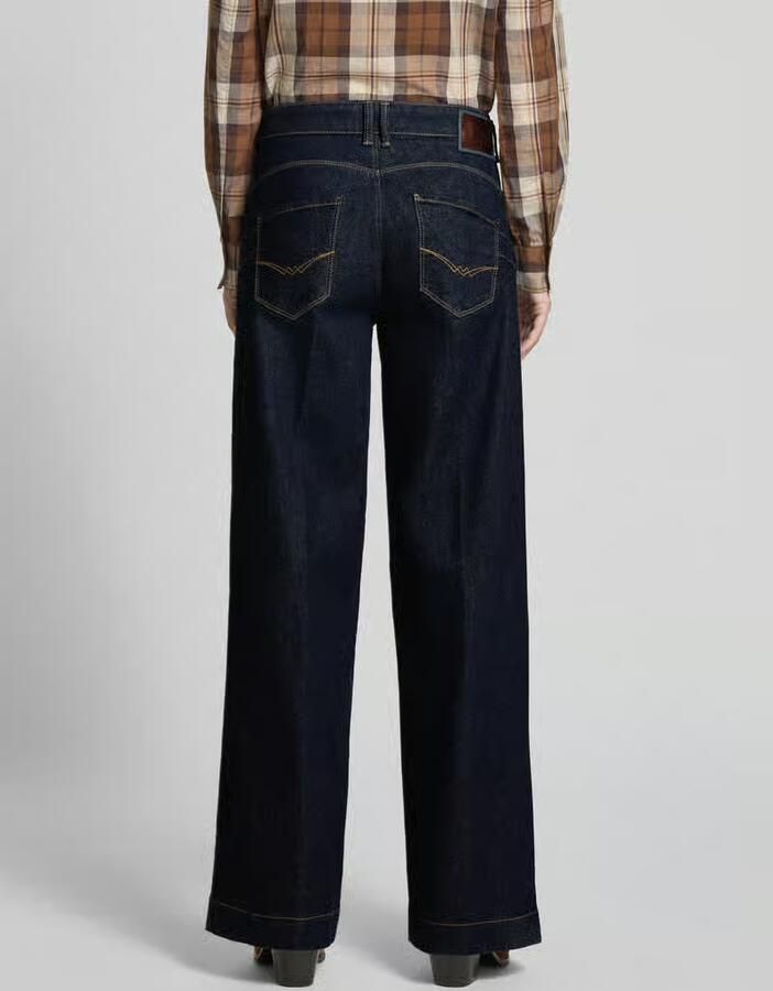 MAC Wide fit jeans met viscose model 'Palazzo' - Foto 2