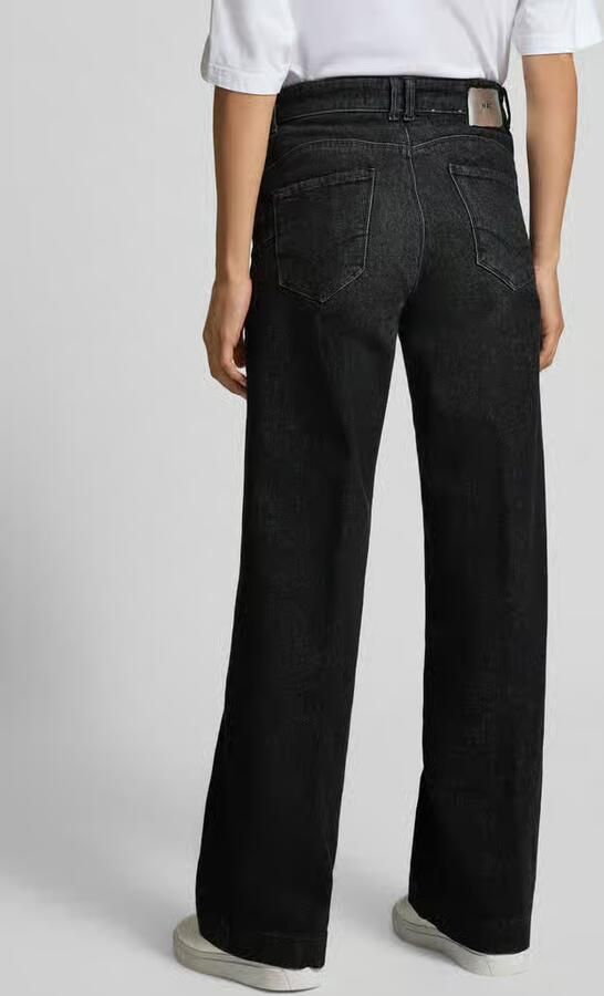 MAC Wide fit jeans met viscose model 'Palazzo'