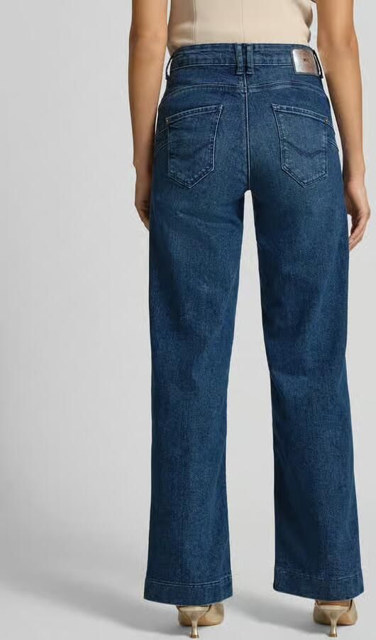 MAC Wide fit jeans met viscose model 'Palazzo' - Foto 4