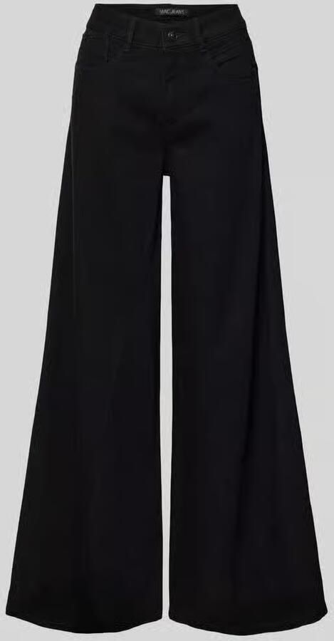 MAC Wide fit jeans met wijde pijpen