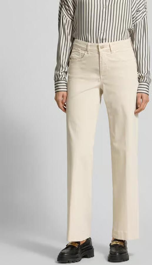 MAC Wide fit stoffen broek in 5-pocketmodel model 'Rich' - Foto 3