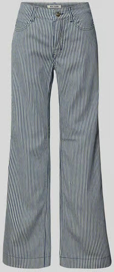 MAC wide leg broek in all-over look - Foto 2
