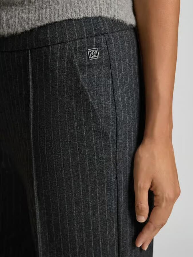 MAC Wide leg broek met elastische band model 'Chiara'