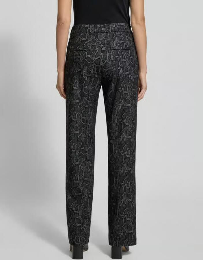 MAC Wide leg broek met elastische band model 'Chiara'