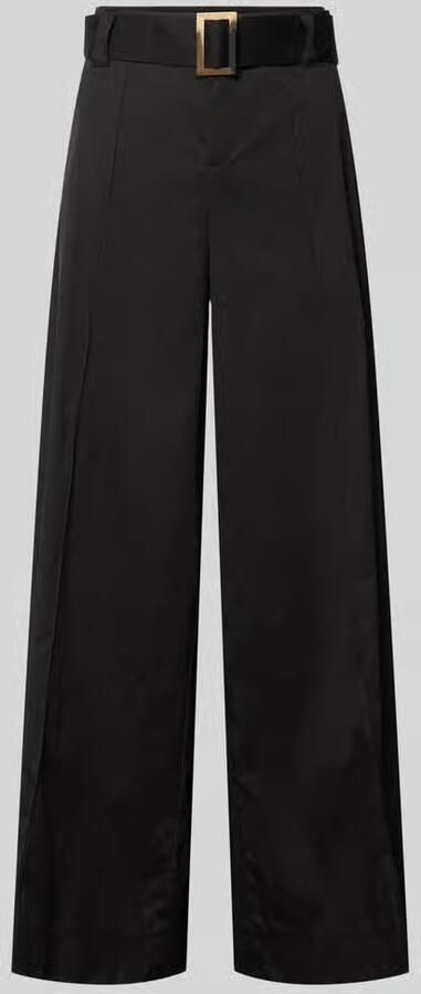 MAC Wide leg stoffen broek met vaste persplooien model 'CARLETTA' - Foto 2