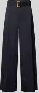 MAC Stoffen broek met riem en steekzakken model 'Carletta'