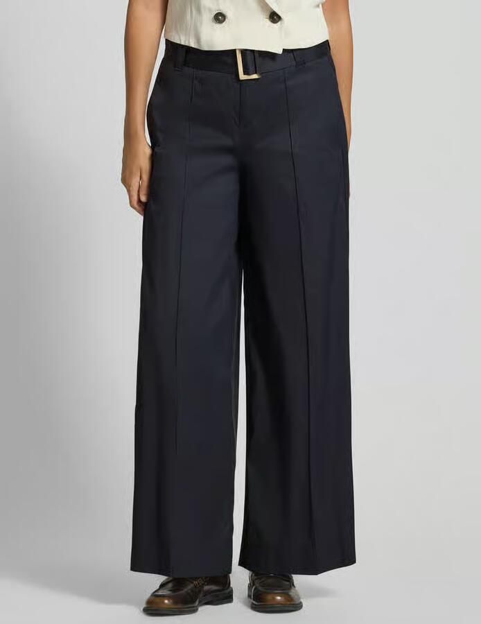 MAC Stoffen broek met riem en steekzakken model 'Carletta' - Foto 2