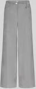 MAC Wide leg corduroy broek met riemlussen model 'Palazzo'
