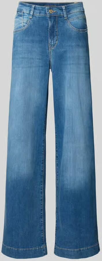 MAC Wide leg jeans met 5-pocketmodel - Foto 2