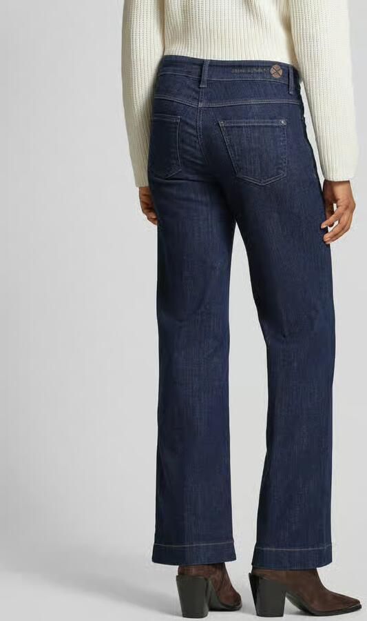 MAC wide leg jeans Dream Wide dark blue denim - Foto 13