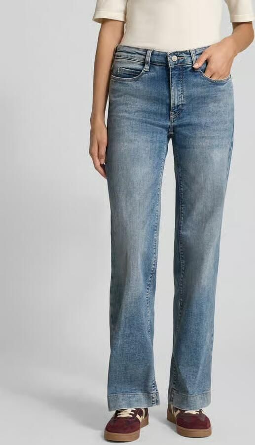 MAC Dames Jeans 0358l Authentic Mega Flex Dream Wide Authentic Bootcut Lichtblauw-34 - Foto 16