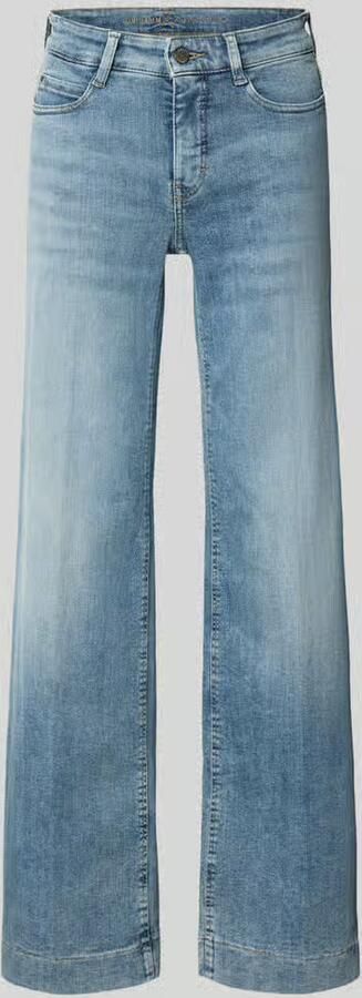MAC Dames Jeans 0358l Authentic Mega Flex Dream Wide Authentic Bootcut Lichtblauw-32 - Foto 16