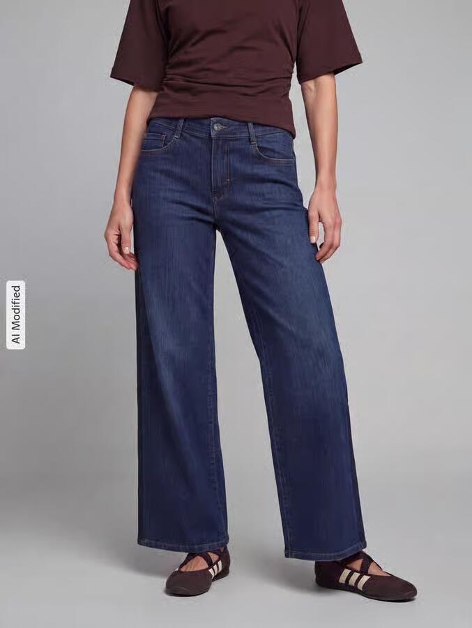 MAC Wide leg jeans van modalmix - Foto 2