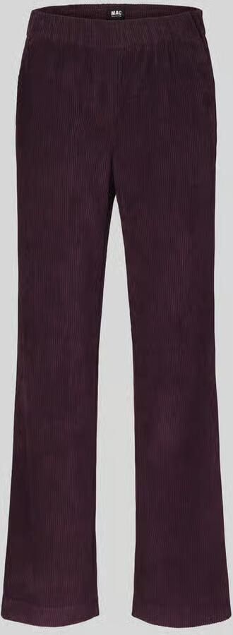 MAC Wijd vallende broek met viscose model 'CHIARA'