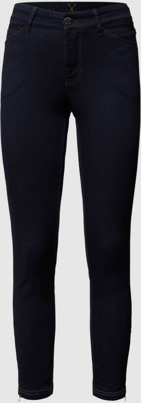 MAC Skinny Cropped Jeans 5471 90 0355L Dark Navy Blue Dames