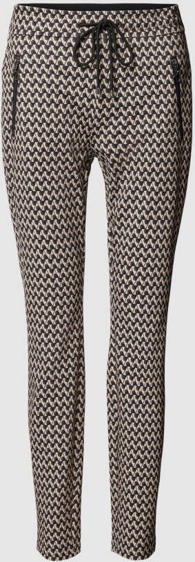 MAC Stoffen broek met elastische band