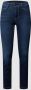 MAC Donkerblauwe Skinny Jeans met Ritsdetail Blue Dames - Thumbnail 2