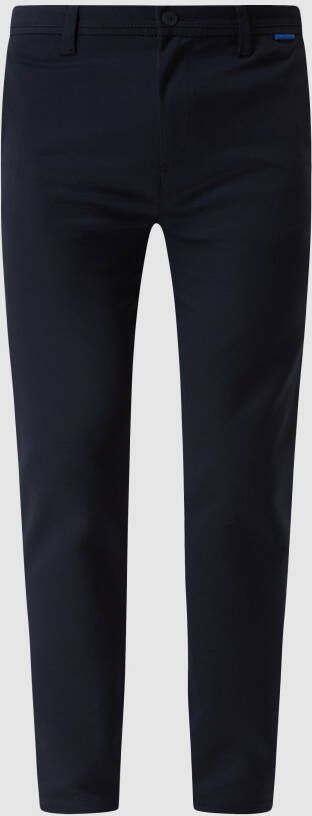 MAC Donkerblauwe Katoenen Chino Broek Blue Heren - Foto 16