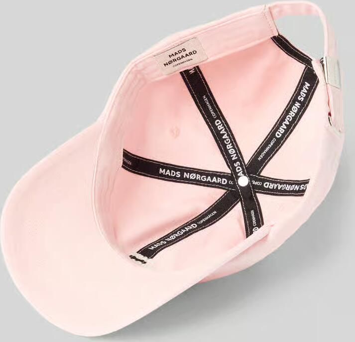 MADS NØRGAARD Baseballpet met labelstitching