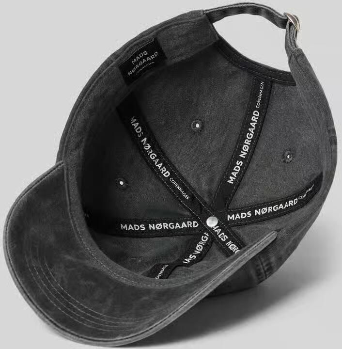 MADS NØRGAARD Baseballpet met labelstitching
