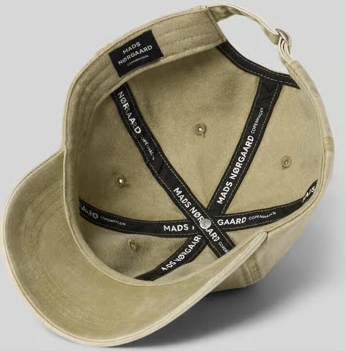 MADS NØRGAARD Baseballpet met labelstitching