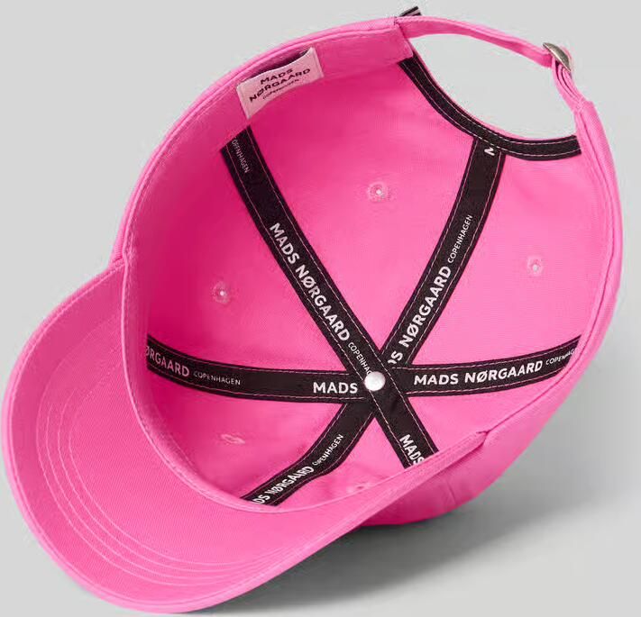 MADS NØRGAARD Baseballpet met labelstitching