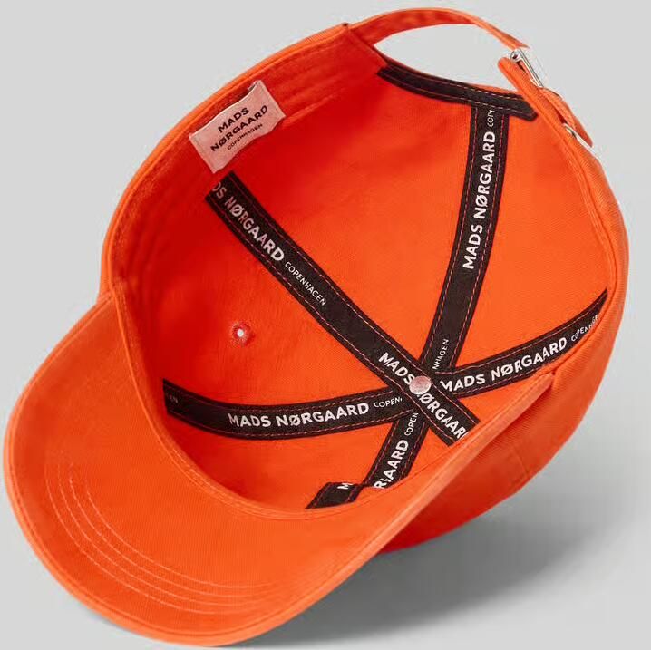 MADS NØRGAARD Baseballpet met labelstitching