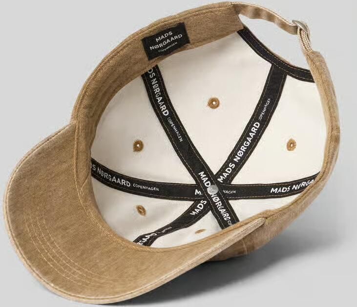 MADS NØRGAARD Baseballpet met labelstitching