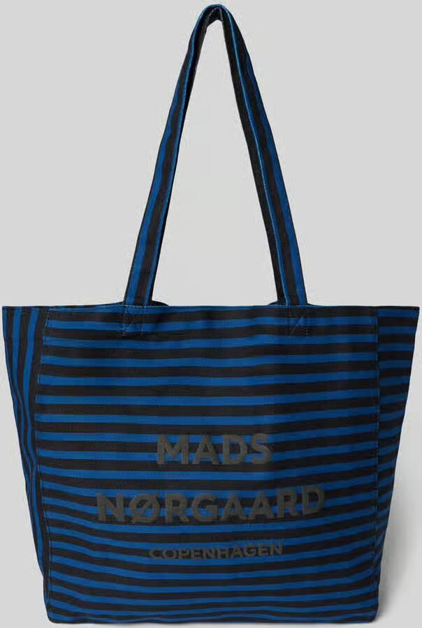 MADS NØRGAARD shopper van katoen met logo model 'Boutiqno Athene' - Foto 2