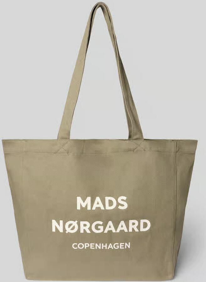 MADS NØRGAARD shopper van katoen met logo model 'Boutique Athene' - Foto 2