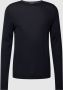 Maerz muenchen Pullover met normaal model en eenkleurig design - Thumbnail 1