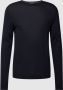 Maerz muenchen Pullover met normaal model en eenkleurig design - Thumbnail 1