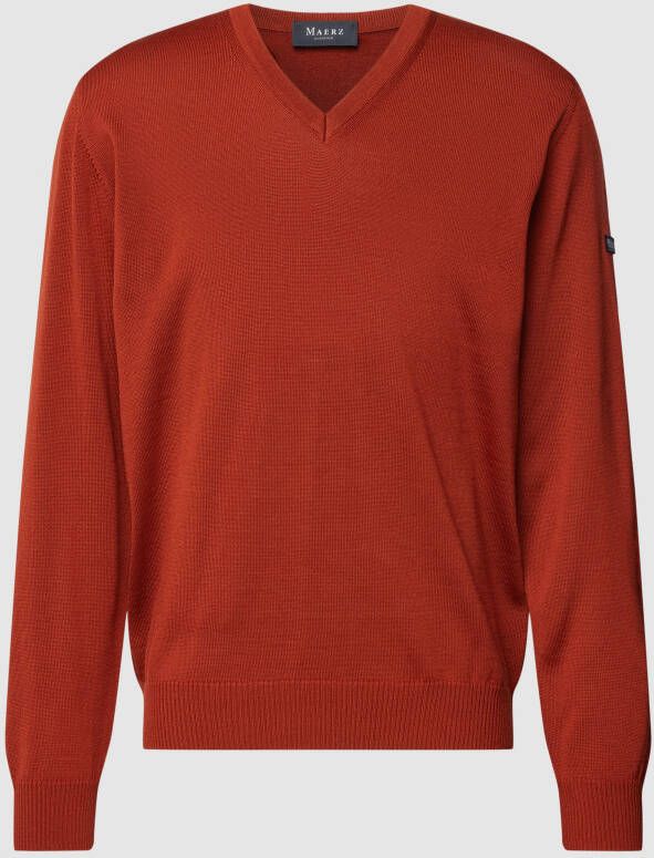 Maerz muenchen Gebreide pullover met labelpatch