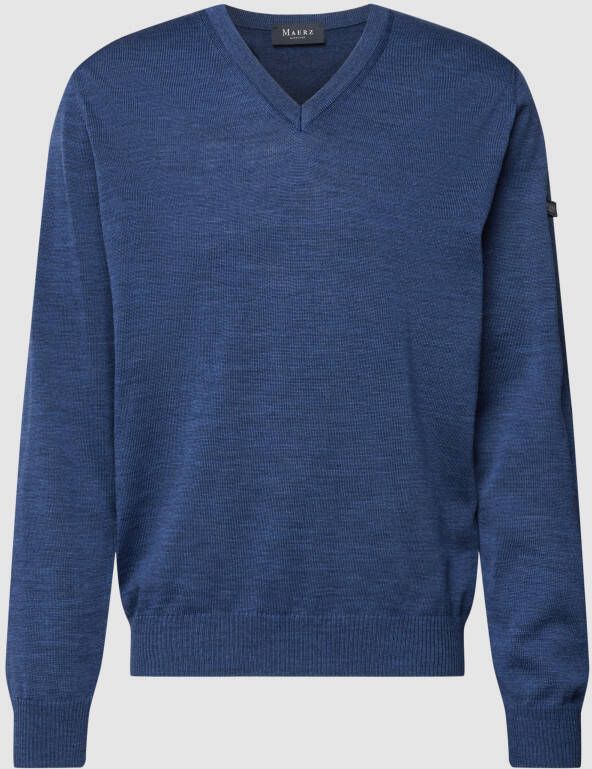 Maerz muenchen Gebreide pullover met labelbadge