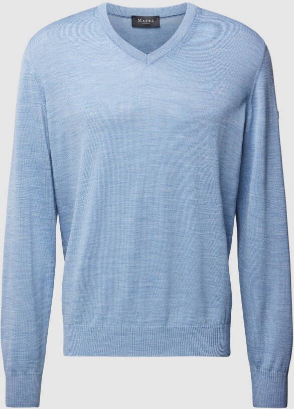 Maerz muenchen Gebreide pullover met labelpatch
