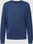 Maerz muenchen Gebreide pullover van pure scheerwol met ronde hals - Thumbnail 1