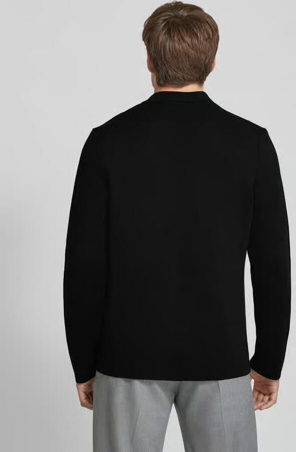 Maerz muenchen Gebreid vest met reverskraag