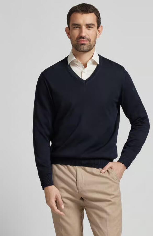 Maerz muenchen Gebreide pullover van scheerwol - Foto 2