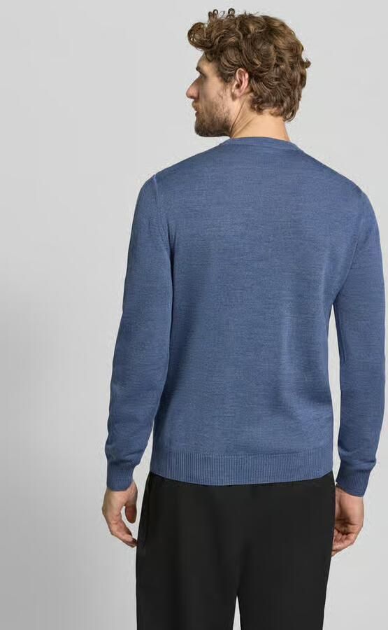 Maerz muenchen Gebreide pullover van scheerwol met labeldetail - Foto 2