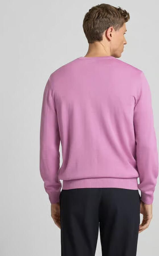 Maerz muenchen Gebreide pullover van scheerwol met V-hals - Foto 4