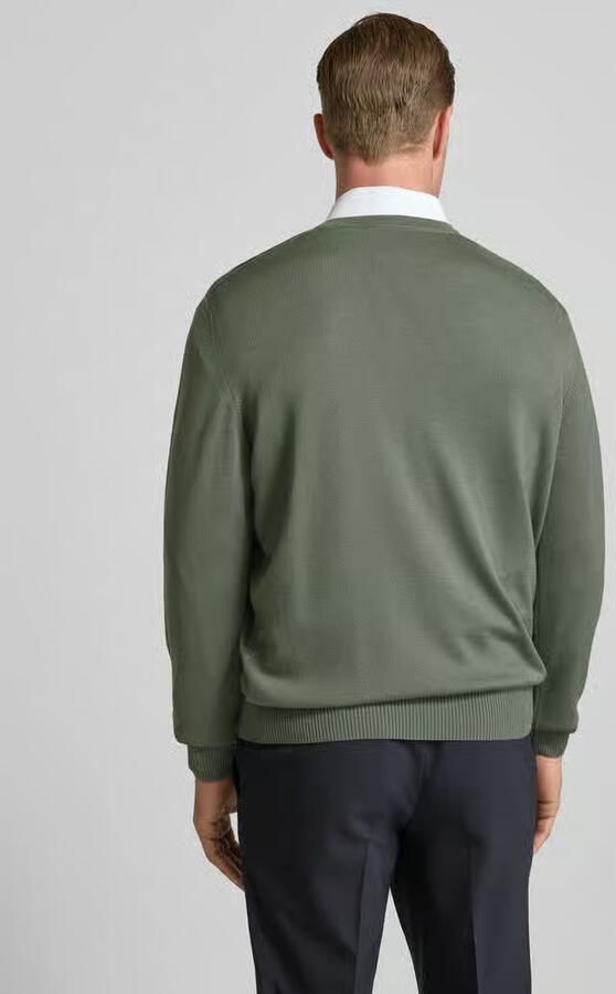 Maerz muenchen Gebreide pullover van scheerwol met V-hals - Foto 3